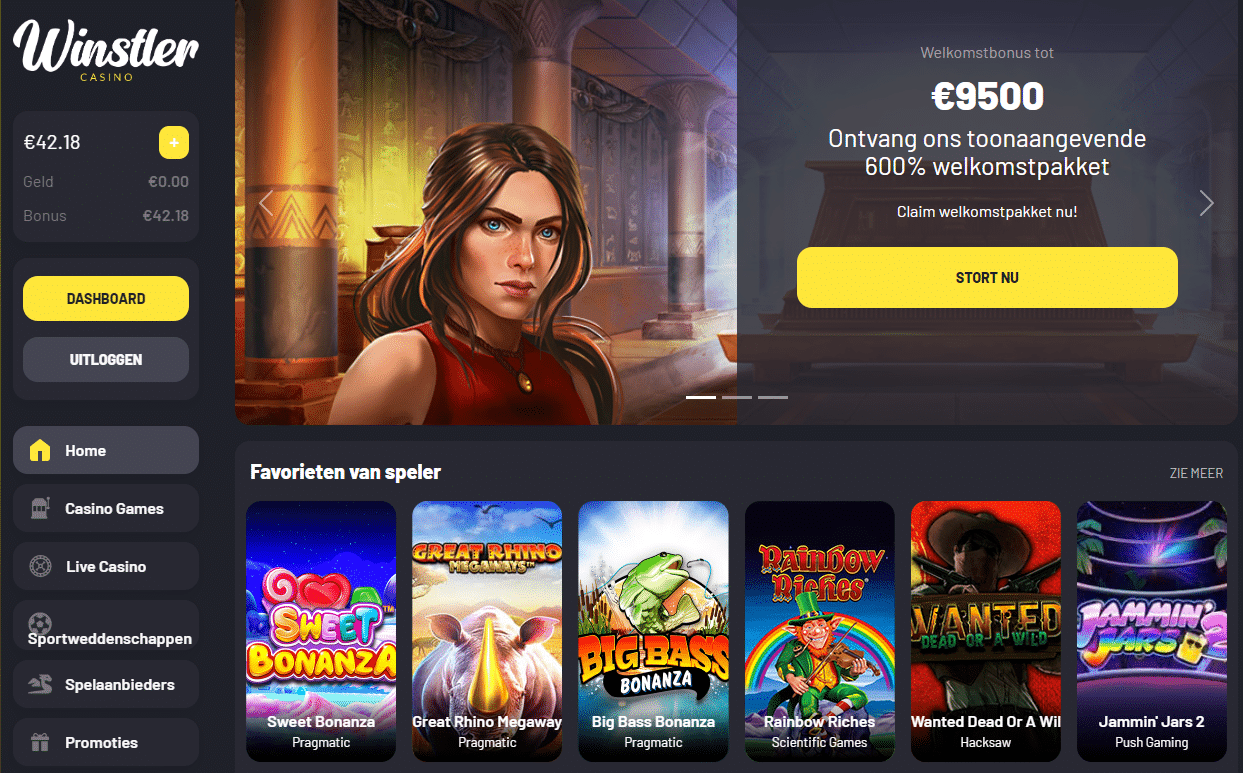 winstler online casino nieuw nederland