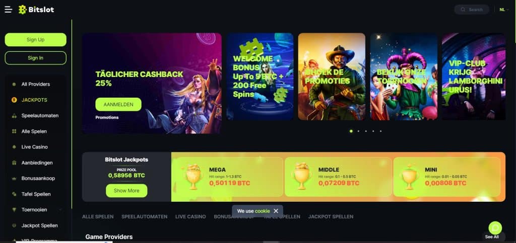 De beste Bitcoin casino's Nederland - bitslot