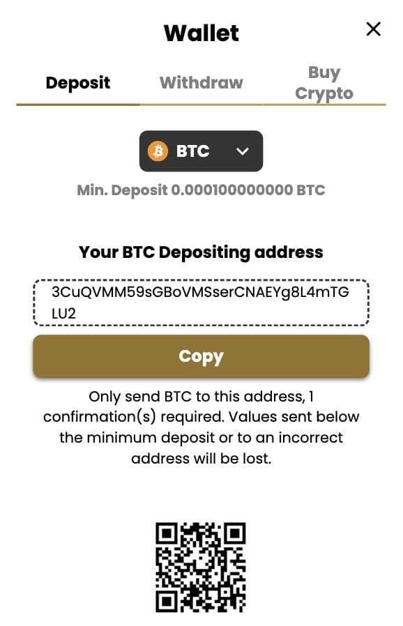 lucky block deposit