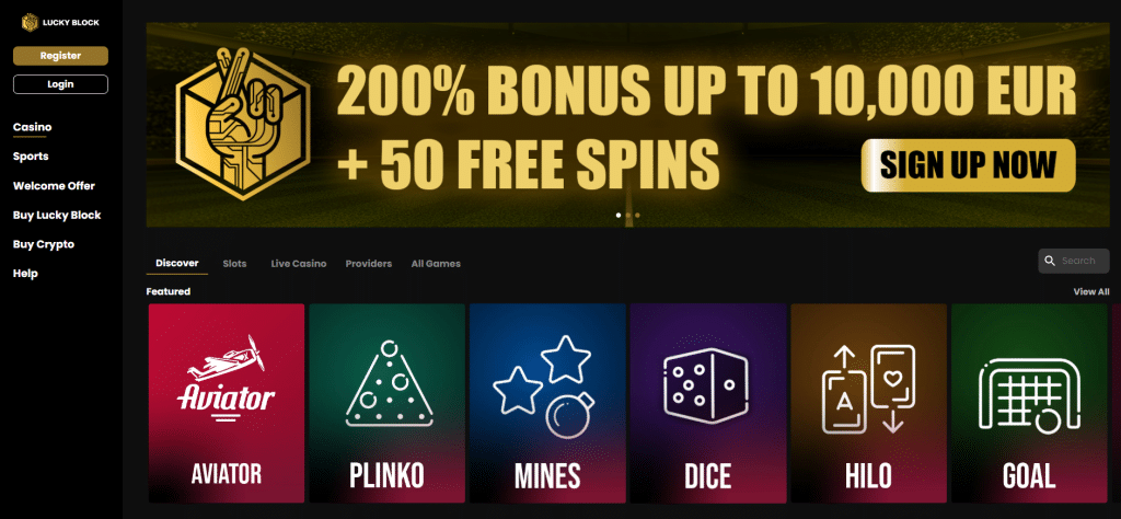 snelle uitbetaling online casino lucky block