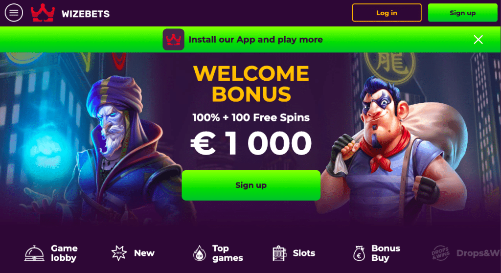 best uitbetalende online casino spellen app van Wizebets